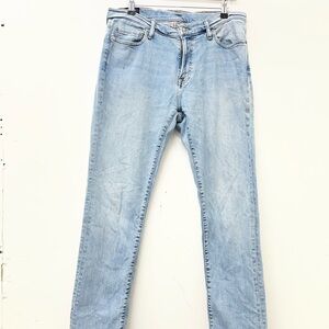 Abercrombie & Fitch Men's Rustin Athletic Slim Stretch Jeans 32x30 Light Blue